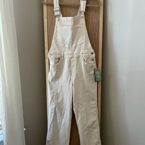 Cream overalls